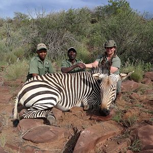 Namibia Hartmann Mountain Zebra Hunt