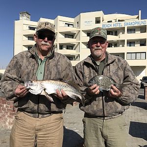 Fishing Kabeljou & Blacktails in Namibia