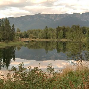 Mountain lake in Montana