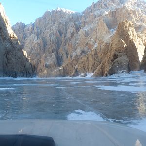 Lake in Kyrgyzstan