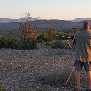 Hunting with Shooting Stick & Glassing Game