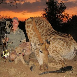 South Africa Giraffe Bow Hunt