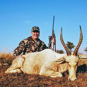 South Africa White Blesbok Hunt