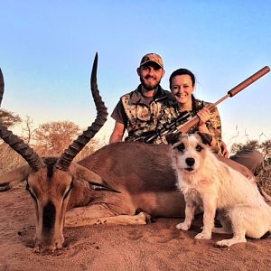 Black-faced Impala South Africa Hunt