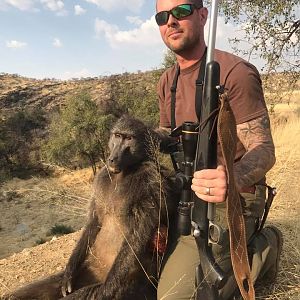 Baboon Hunt Namibia