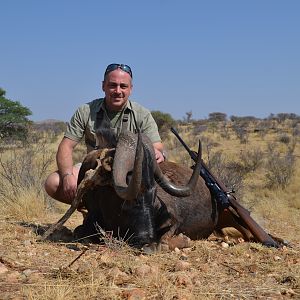 Hunt Black Wildebeest in Namibia