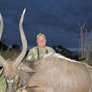 Symmetrical 28" Nyala Bull, Kwa Zulu Natal