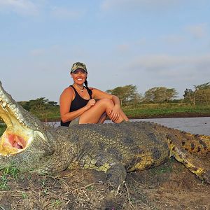 Lady with Crocodile, Kwa Zulu Natal