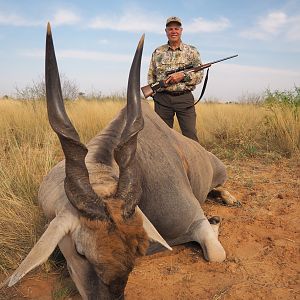 Ivory tips on this old Eland Blue Bull