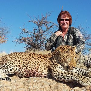 Leopard Hunt Namibia