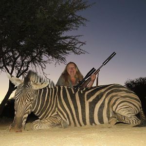 Burchell's Plain Zebra Hunt in South Africa