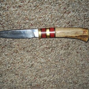 Custom Stuart Smith African made knife