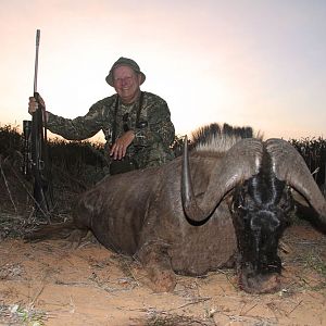 Namibia Hunting Black Wildebeest