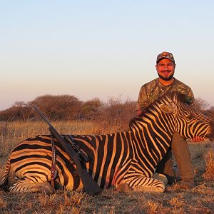 Burchell's Plain Zebra Hunting in South Africa