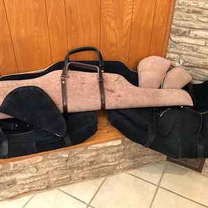 Hippo Leather Rifle Rase, Pistol Case, & Duffel Bags