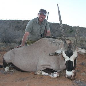 Non-trophy Hunt Gemsbok in Namibia