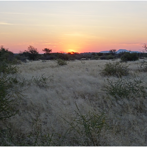 Sunset Namibia