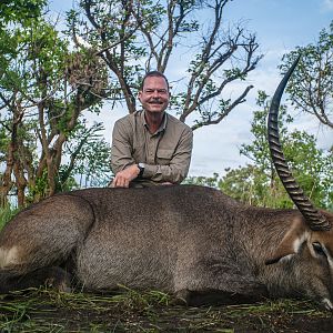 Hunting Waterbuck Uganda