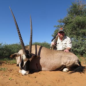 Hunt Gemsbok in South Africa