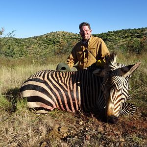 Namibia Hunting Hartmann's Mountain Zebra