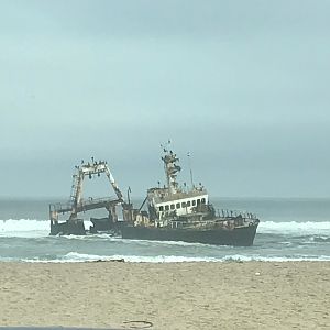 Ship Wreck West Coast of Namibia