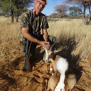 Hunting Springbok in Namibia