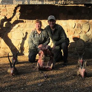 Springbok,  Hippo,  Mountain Reedbuck Hunting South Africa