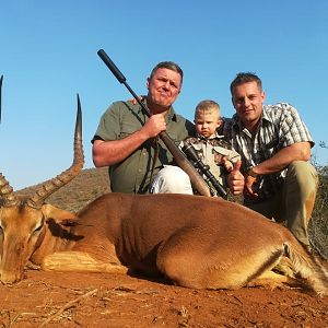 Hunt Impala in South Africa