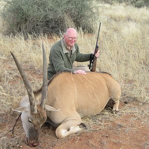 Livingstone Eland Cow Hunt Namibia