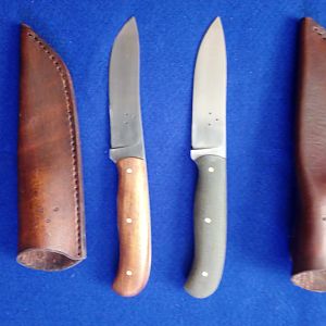 Blackwood Skinner & Micarta Hunter Skinner Knives