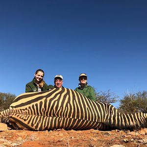 Hartmann's Mountain Zebra Hunting in South Africa