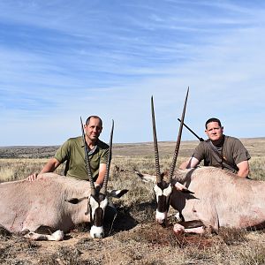 Hunting Gemsbok South Africa