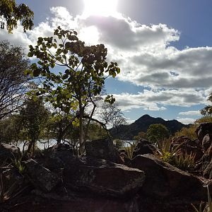 View from Lodge Garden