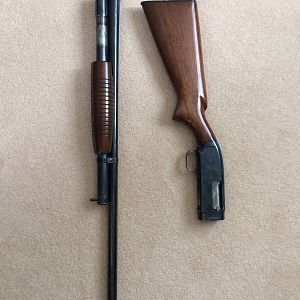 Winchester M12 Take Down Pump Action Rifle