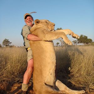 Lioness Hunting South Africa