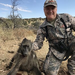 Bow Hunt Baboon in Namibia