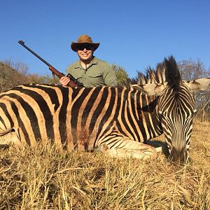 Burchell's Plain Zebra Hunt in South Africa