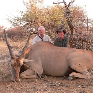 Hunting Cape Eland in Namibia