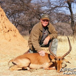 Hunting Impala in Namibia