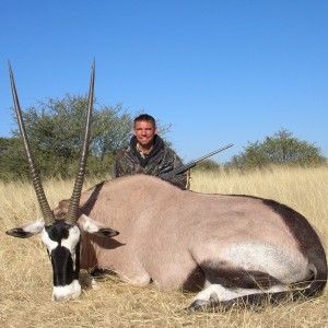 Hunting Gemsbok in Namibia