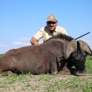 Hunting Black Wildebeest in Namibia