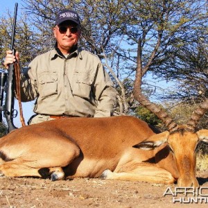 Hunting Impala in Namibia