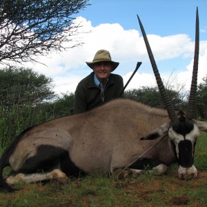 Hunting Gemsbok in Namibia