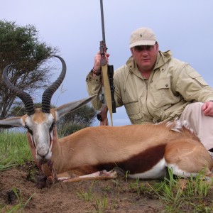 Hunting Springbok in Namibia