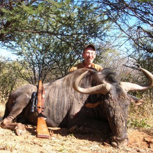 Hunting Blue Gnu in Namibia