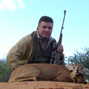 Hunting Steenbok in Namibia