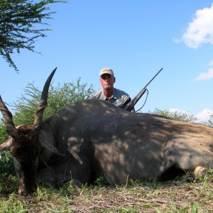 Hunting Cape Eland in Namibia