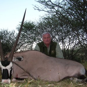 Hunting Gemsbok in Namibia