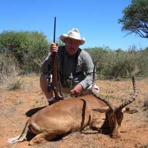 Hunting Impala in Namibia