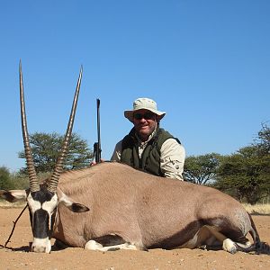 Hunting Gemsbok in Namibia